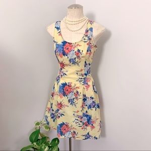 Vintage Repro Floral Cotton Sundress (M/L)